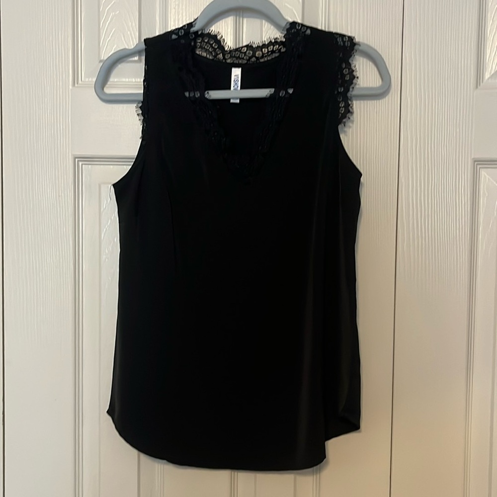 Black Lacey tank